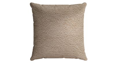 55x55cm Scatter Cushion in Champagne Luxe Boucle - sofa.com