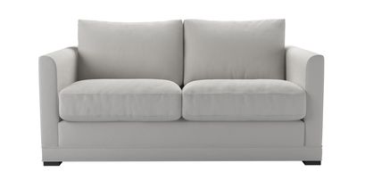 Aissa 2 Seat Sofa Bed in Alabaster Brushed Linen Cotton - sofa.com