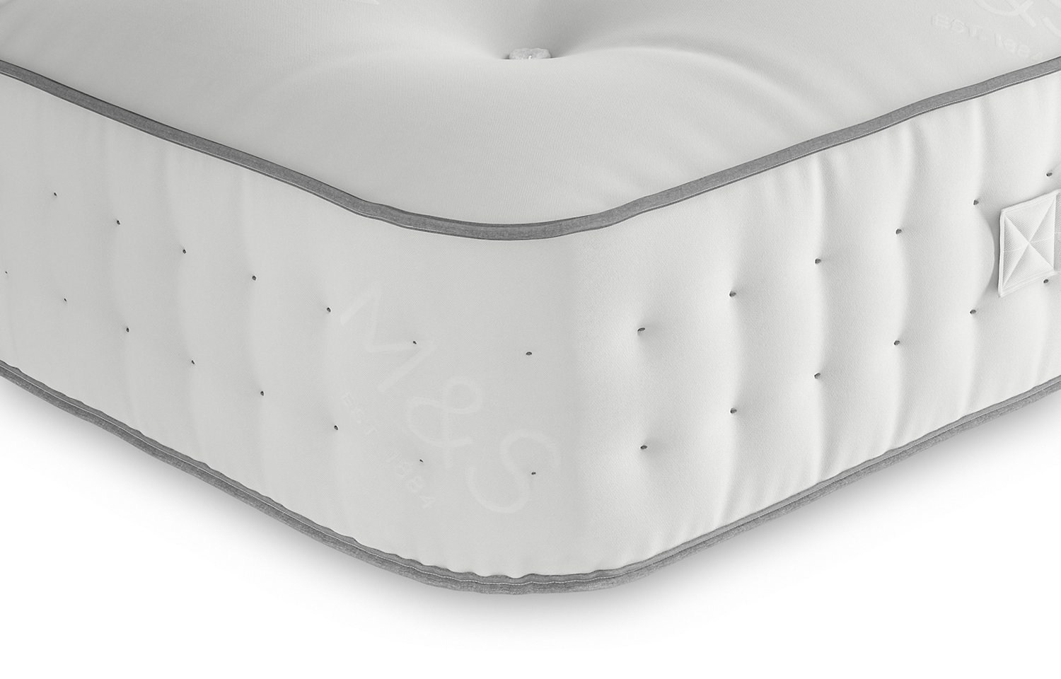 M&S Natural Wool 1000 Pocket Spring Firm Mattress