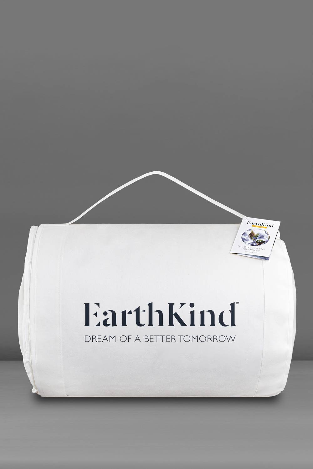 EarthKind Feather & Down 4.5 Tog Summer Duvet in White