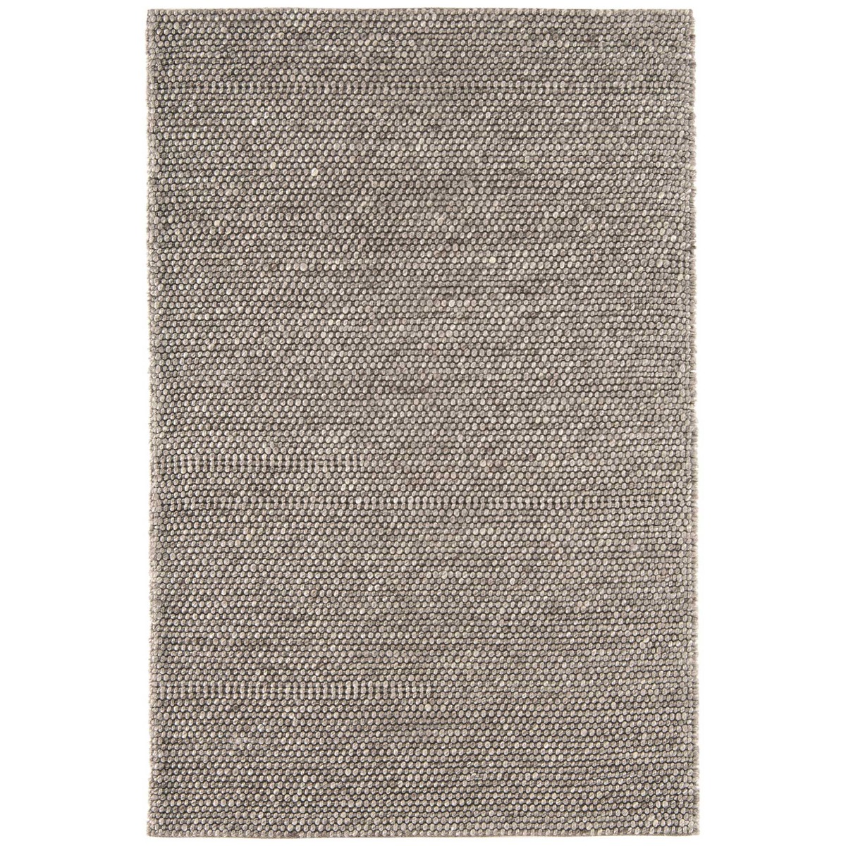 Flori Woven Taupe 120x170cm Rug, Square Wool Blend | W120cm | Barker & Stonehouse