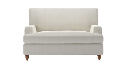 Isla Loveseat Sofabed in Clay House Herringbone Weave - sofa.com