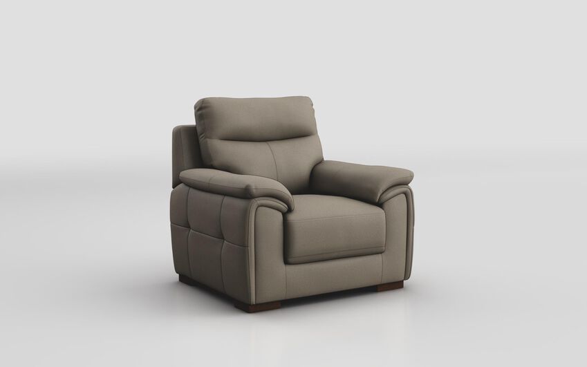 Brown Fabric Cosina Armchair