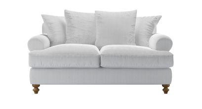 Teddy 2 Seat Sofa Bed in Pumice House Herringbone Weave - sofa.com