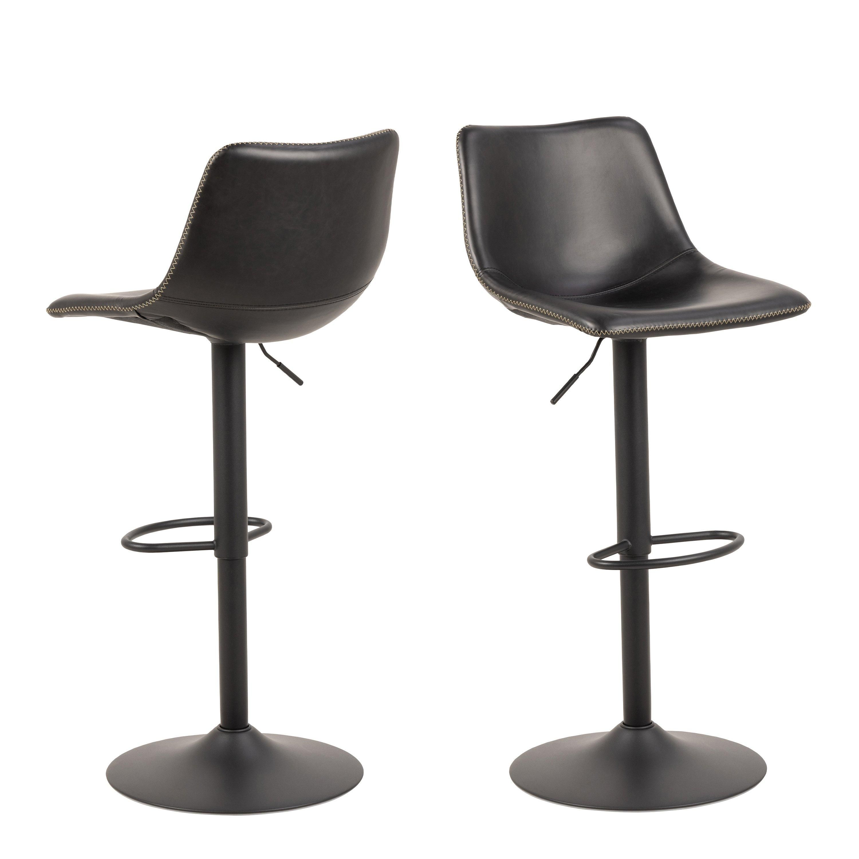 Furniture To Go I_Oregon Bar Stool in Black, One supplied in Black