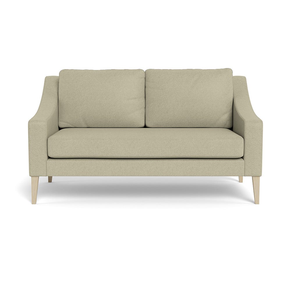 Heal's Richmond 2 Seater Sofa Cotton Grain Natural Ash Feet