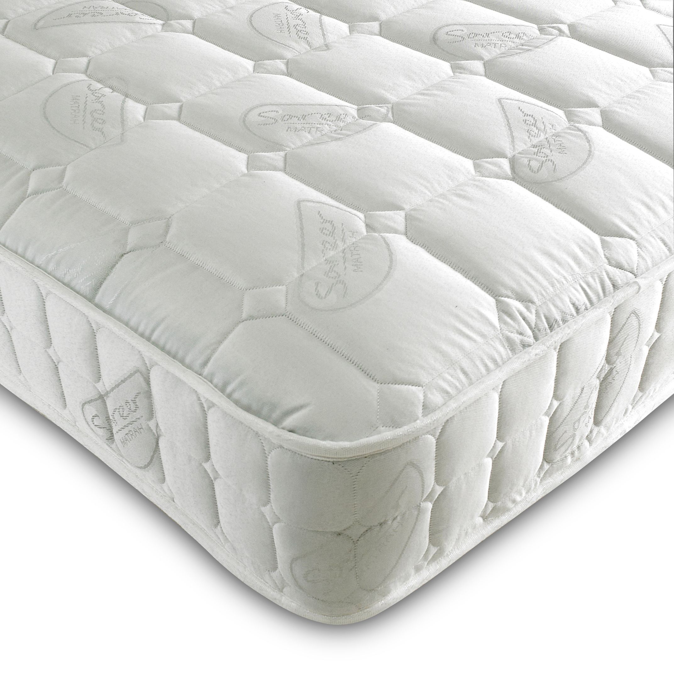 Sareer Furniture Limited Orthopaedic Coil Spring Mattress in White