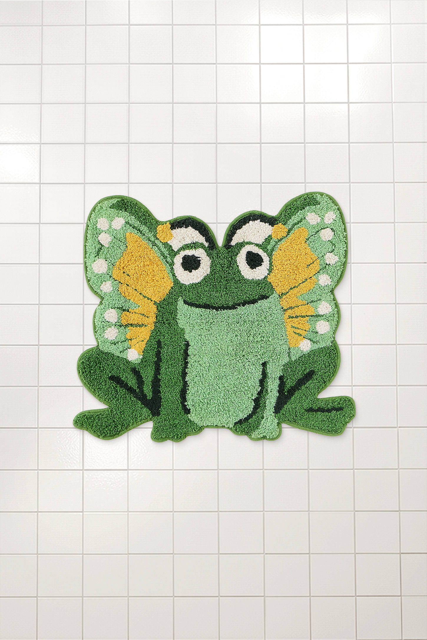 Frog Fairy Bath Mat - Green