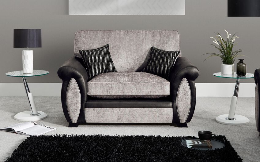 ScS Living Maddie Fabric Snuggle Chair