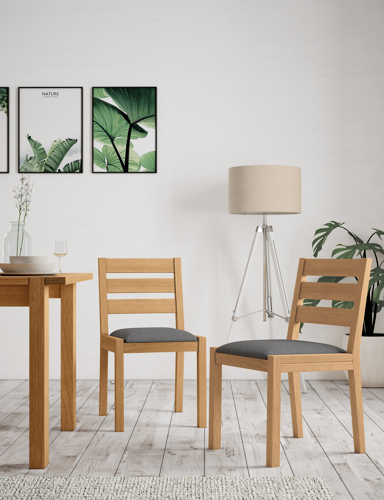 M&S Set of 2 Sonoma™ Fabric Dining Chairs