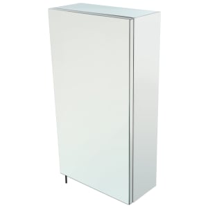 Wickes Stainless Steel Single Bathroom Cabinet - 550 x 300mm