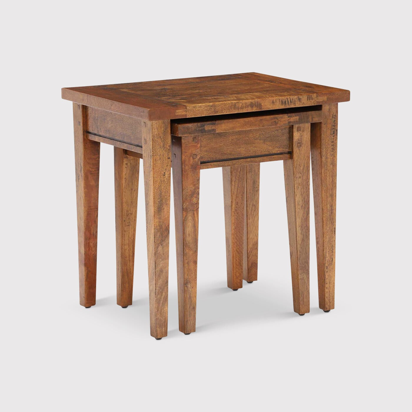 New Frontier Nest Of Tables, Mango Wood | Barker & Stonehouse