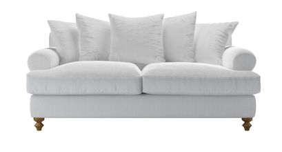 Teddy 2.5 Seat Sofa Bed in Pumice House Herringbone Weave - sofa.com
