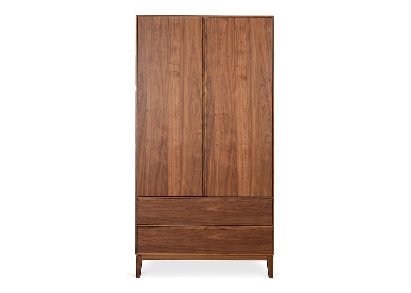 Heal's Lars Double Wardrobe Walnut