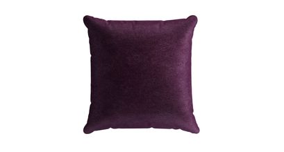 45x45cm Scatter Cushion in Plum Smart Velvet - sofa.com