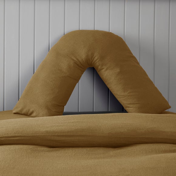 Soft & Cosy Luxury 100% Brushed Cotton V-Shape Pillowcase
