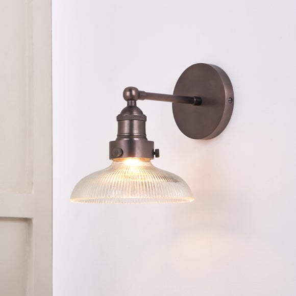 Pacific Lifestyle Bowery Ribbed Wall Light