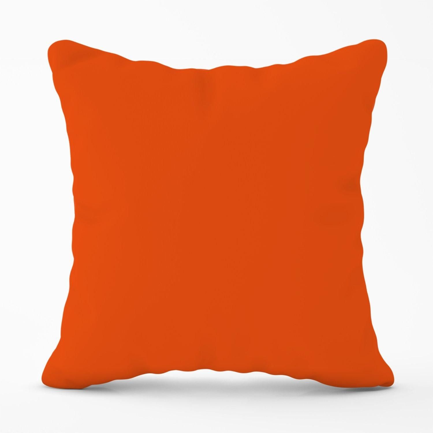 Warren Reed - Designer Flame Orange Outdoor Cushion