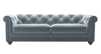 Patrick 3 Seat Sofabed in Windermere Cotton Matt Velvet - sofa.com
