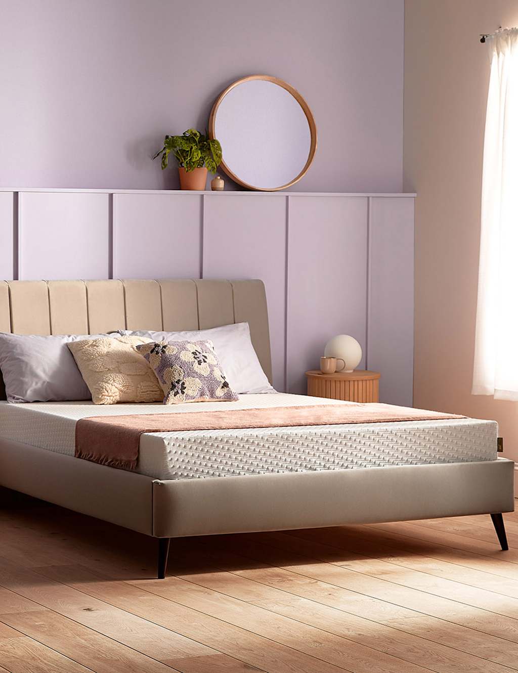 Silentnight Just Relax Memory Foam Medium Mattress White Mix