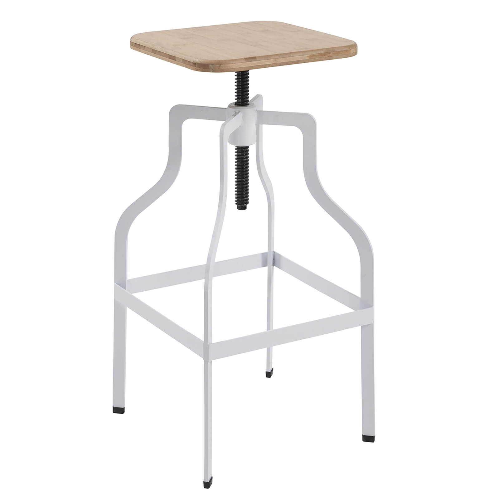 Shoreditch Bar Stool - White