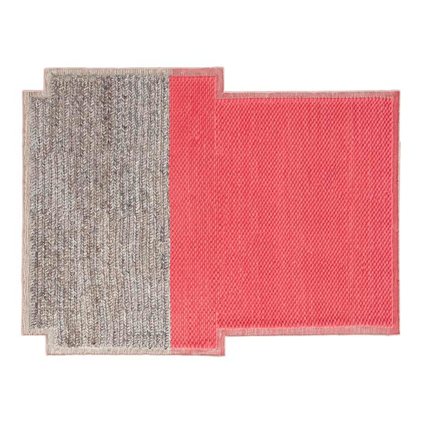Gandia Blasco Mangas Plait Rug 190cm x 250cm Coral