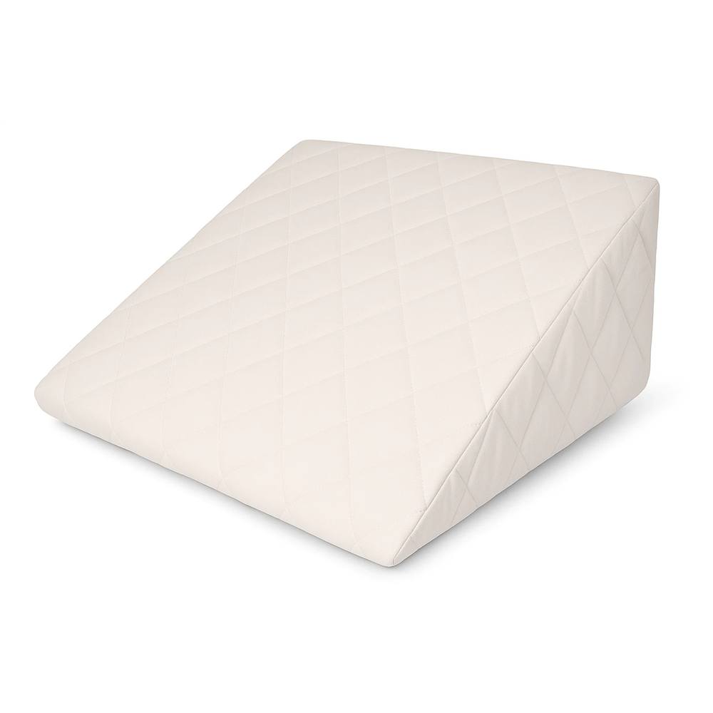 Nordara Back Support Reflux Support Bed Pillow in White | Size: Single