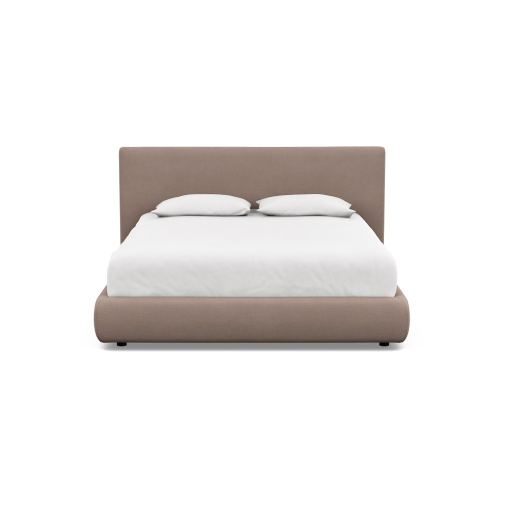 Heal's Alba Storage Bed King Tundra Texture Latte
