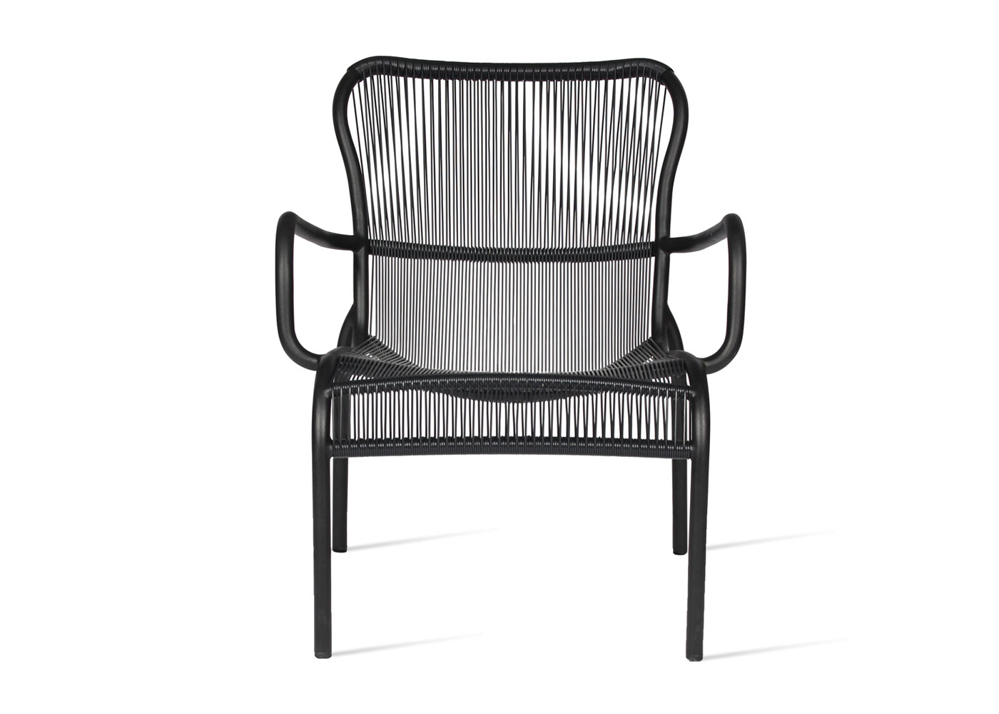 Vincent Sheppard Loop Outdoor Lounge Chair Black
