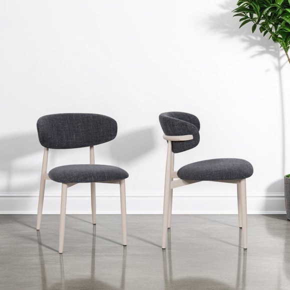 Indus Valley Set of 2 Cleo Dining Chairs