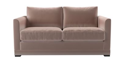 Aissa 2 Seat Sofabed in Orchid Cotton Matt Velvet - sofa.com