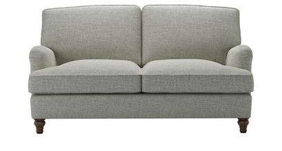 Bluebell 2 Seat Sofa Bed in Grey Marl Highland Tweed