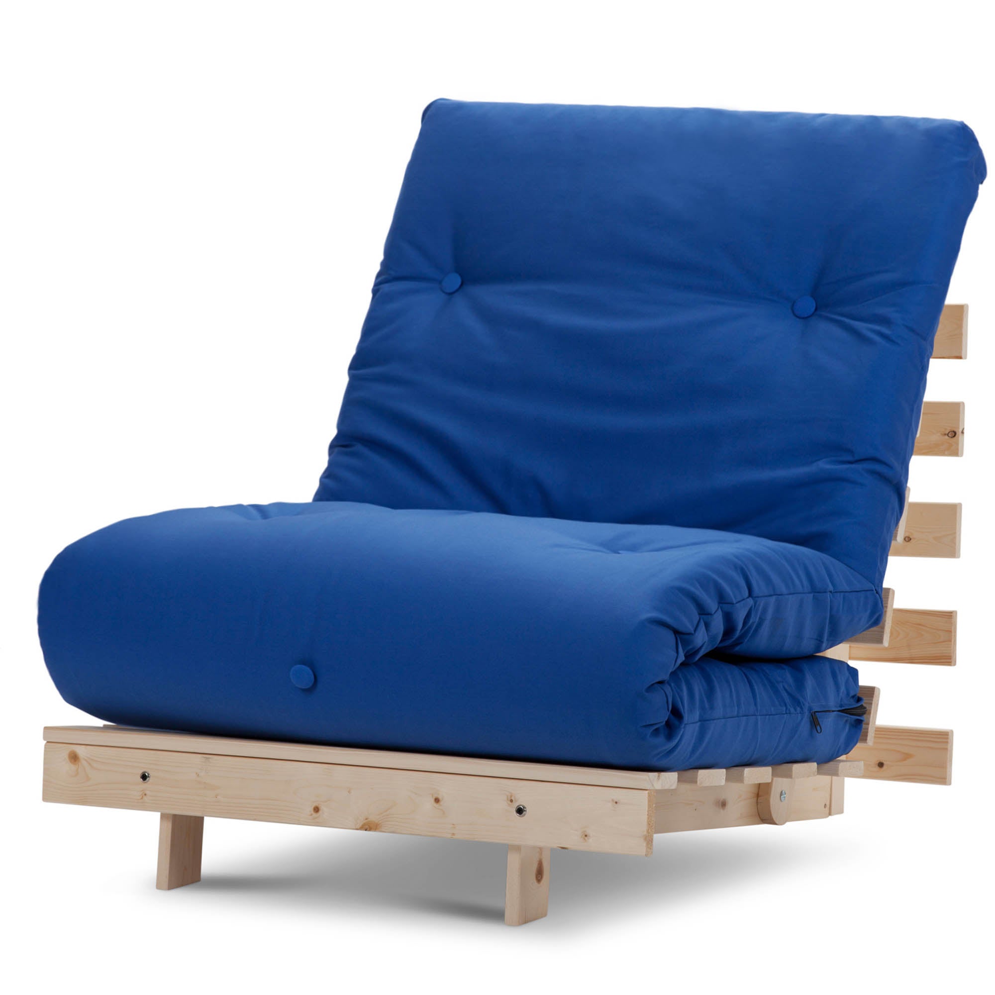 Mito Single Futon Blue