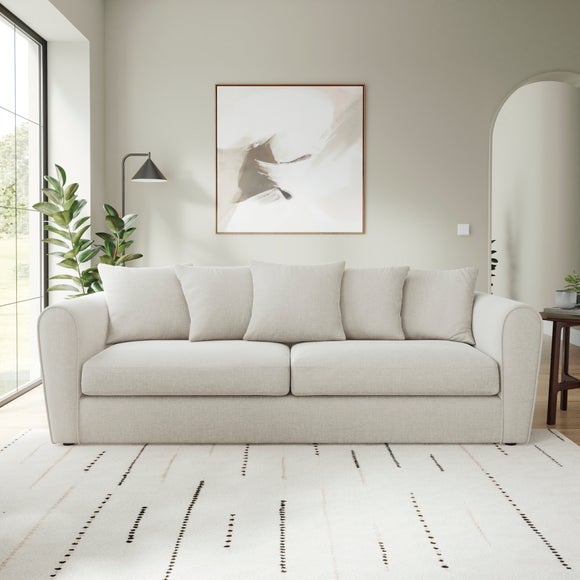Blake Soft Texture Chenille 4 Seater Sofa