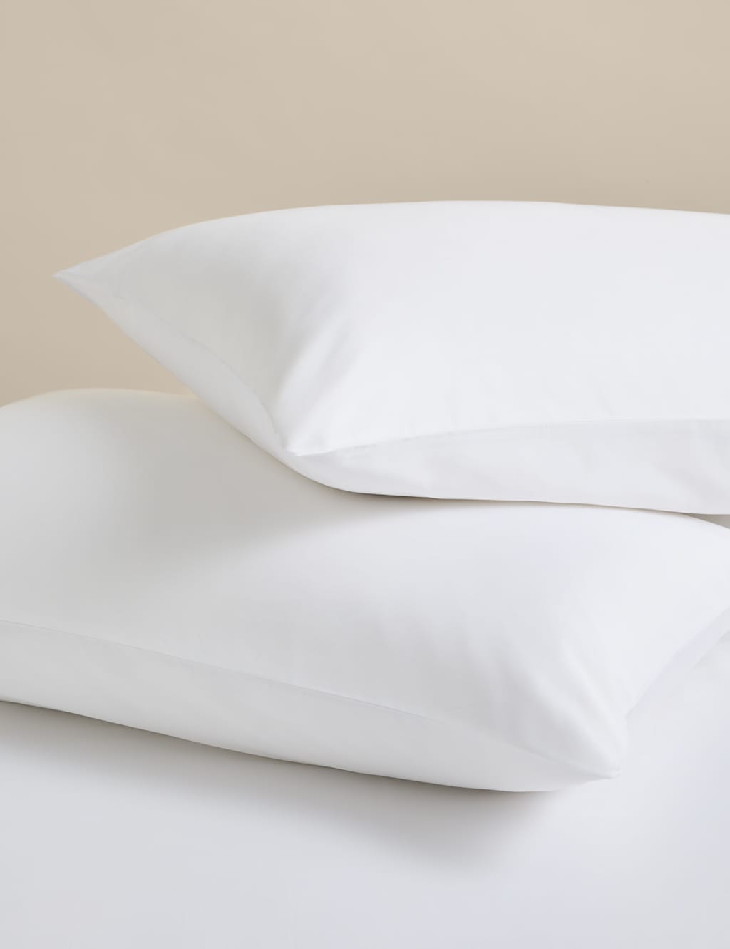 M&S 2 Pack Rest & Renew Pure Cotton Pillowcases White
