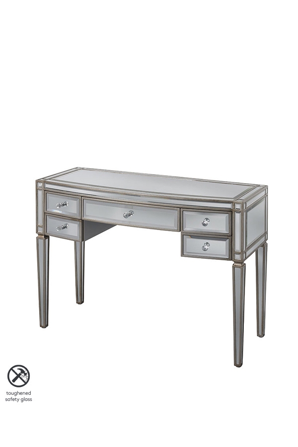 Antoinette Toughened Mirror Dressing Table
