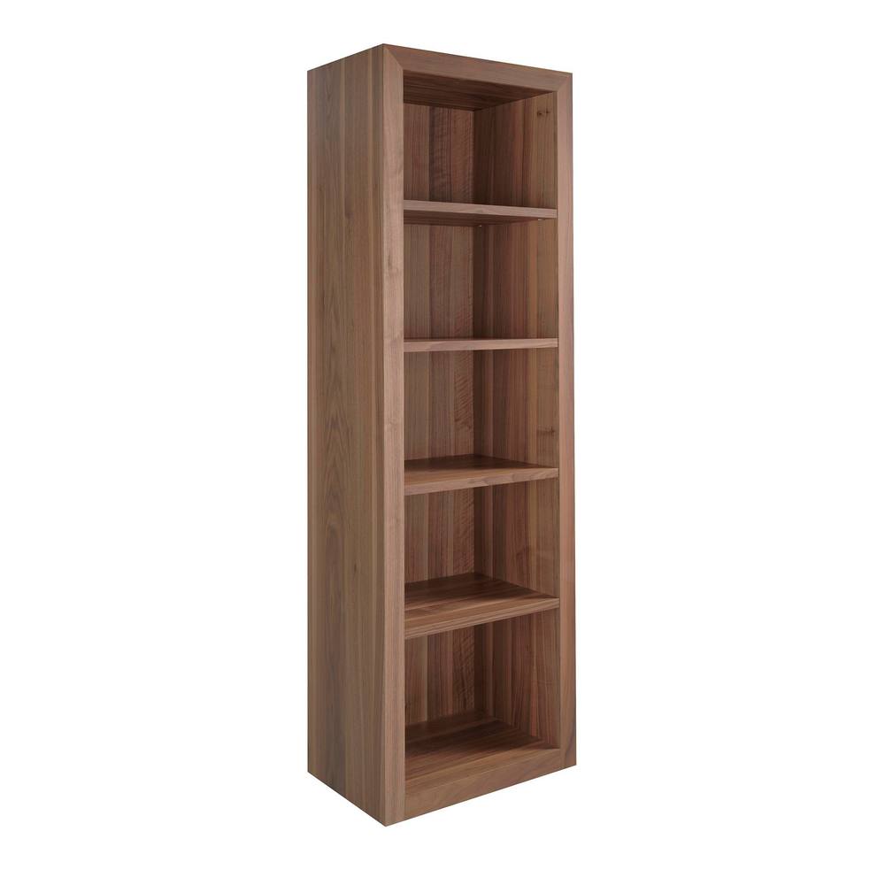 Angel Cerda Walnut Veneer Shelf 65x40x200 cm (Model )