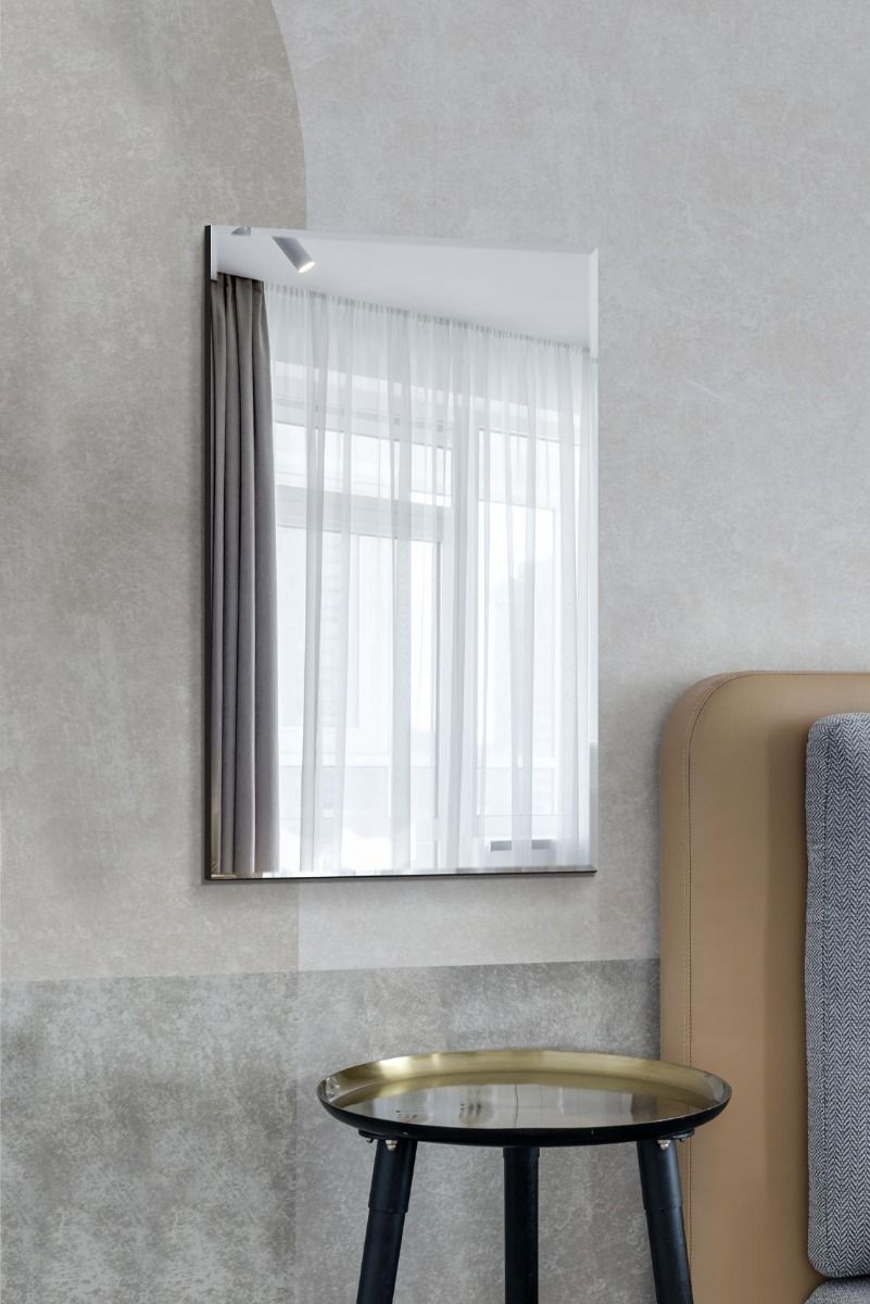 MirrorOutlet New Single Bevelled Venetian Mirror 120 x 80CM 3ft11 x 2ft8 in Silver