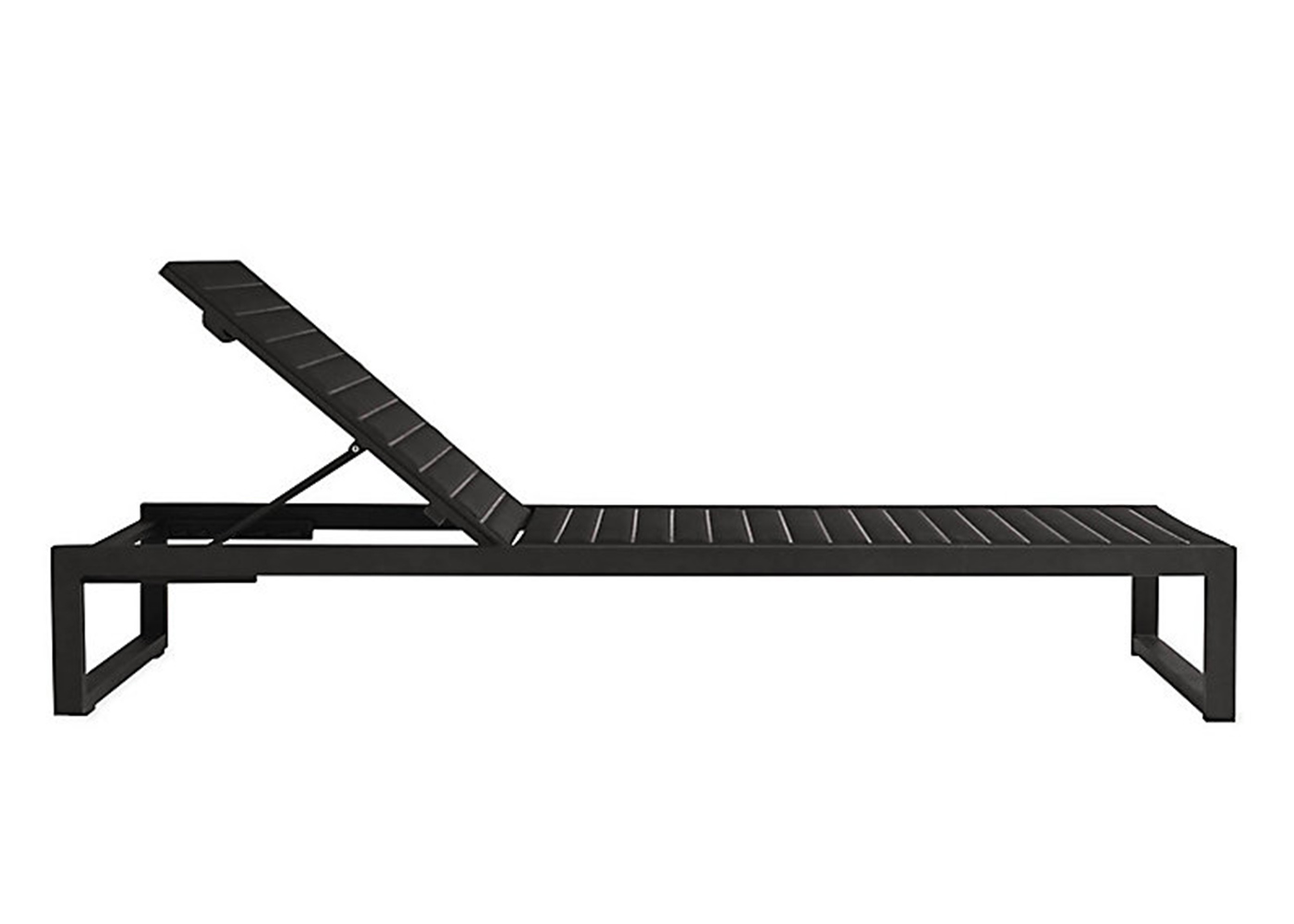 Case Eos Garden Sun Lounger Black