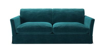 Otto 3 Seat Sofa Bed in Neptune Smart Velvet - sofa.com