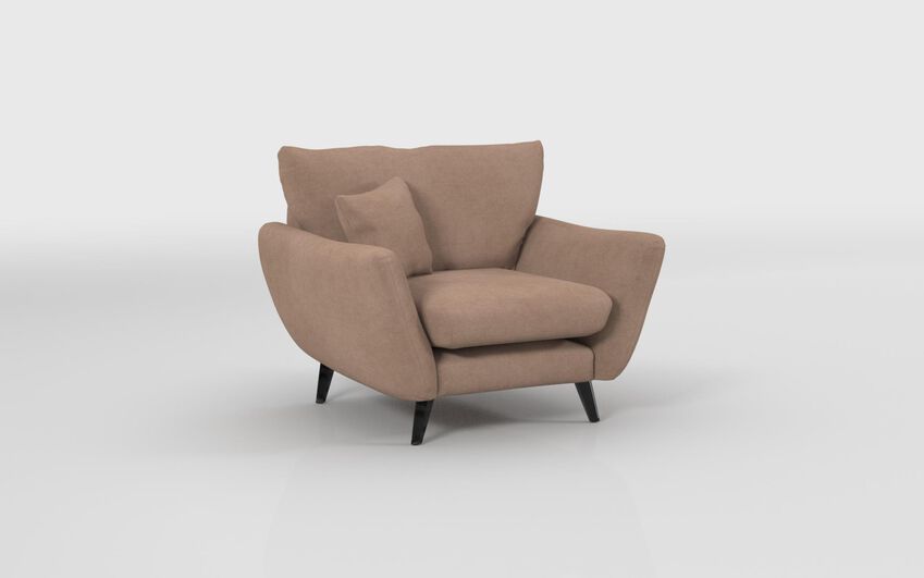 Brown Fabric Edale Armchair