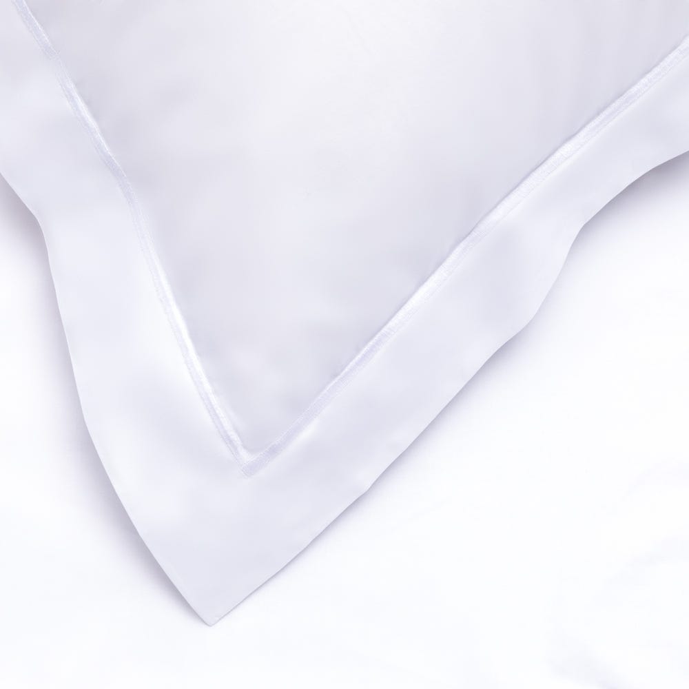 Heal's 400 Thread Count Egyptian Cotton White Standard Pillowcase 4