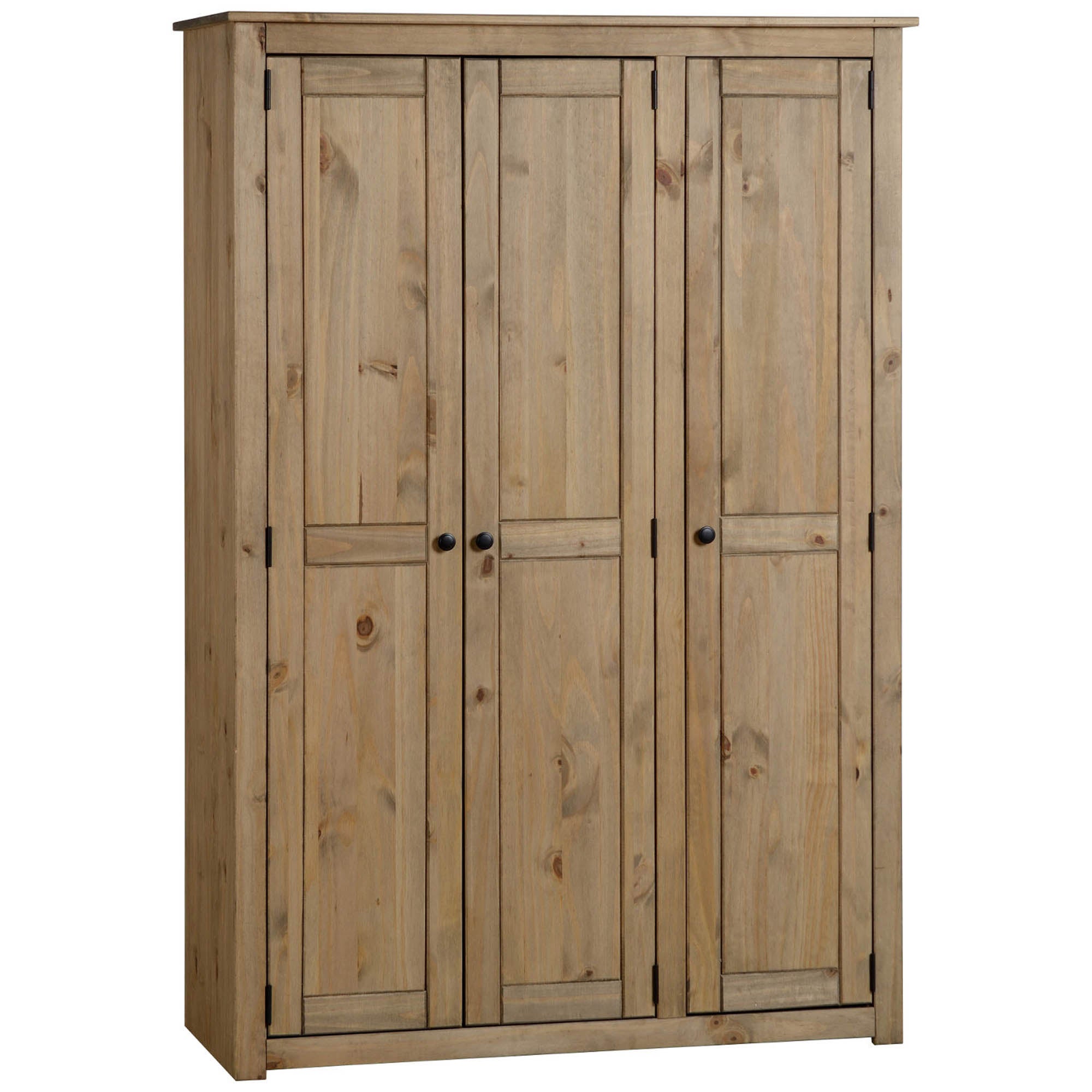 Panama Triple Wardrobe, Pine