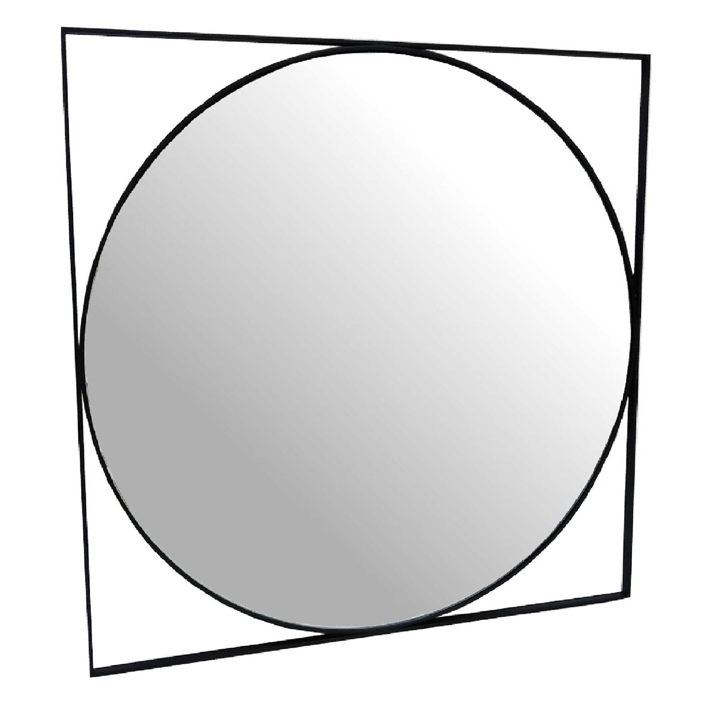 Black Framed Mirror