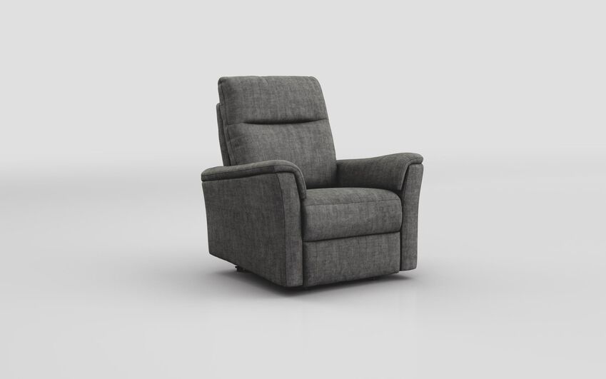 Black Fabric Fusignano Armchair