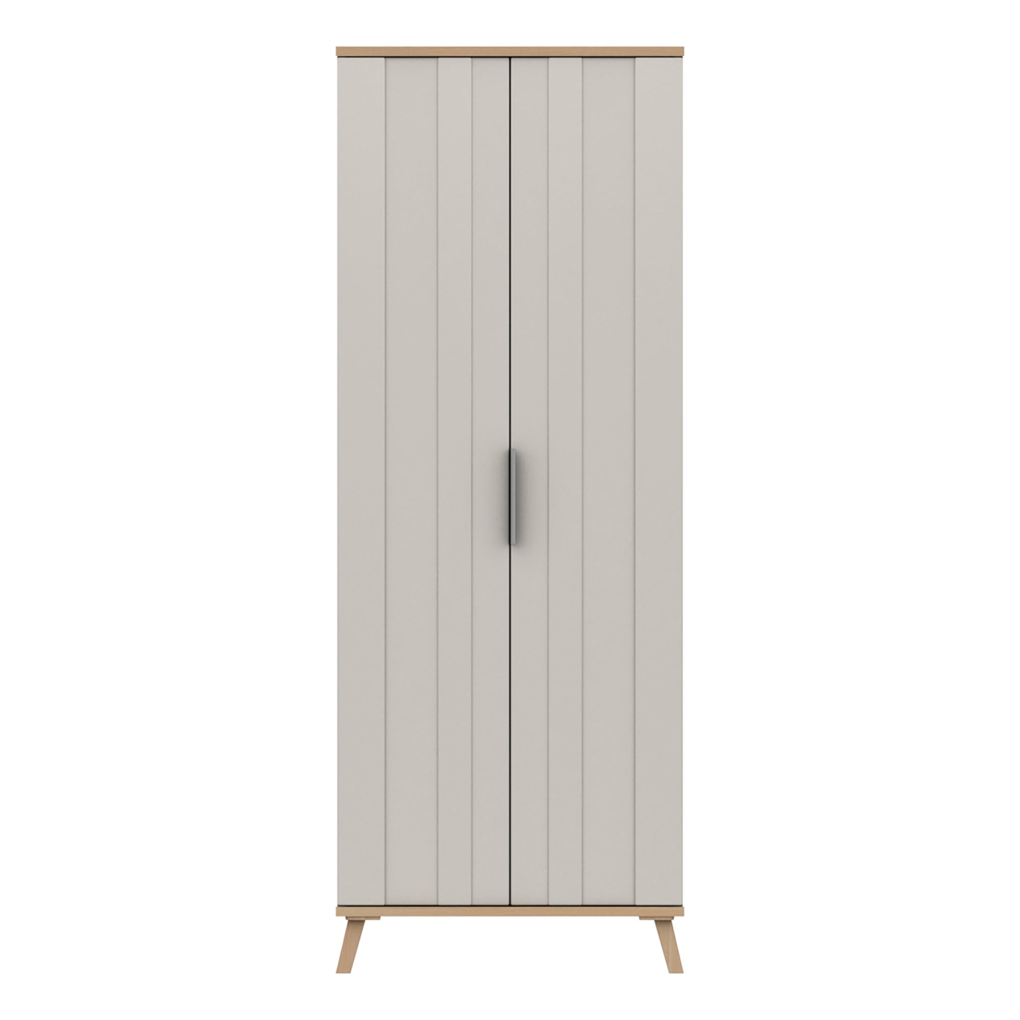 Murray 2 Door Wardrobe Off White