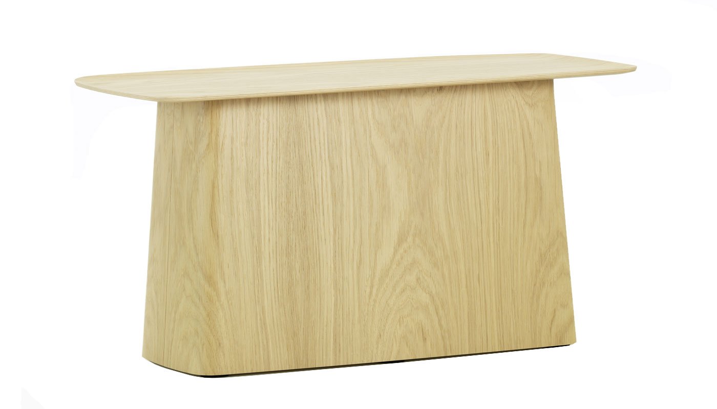 Vitra Wooden Side Table Large Light Oak