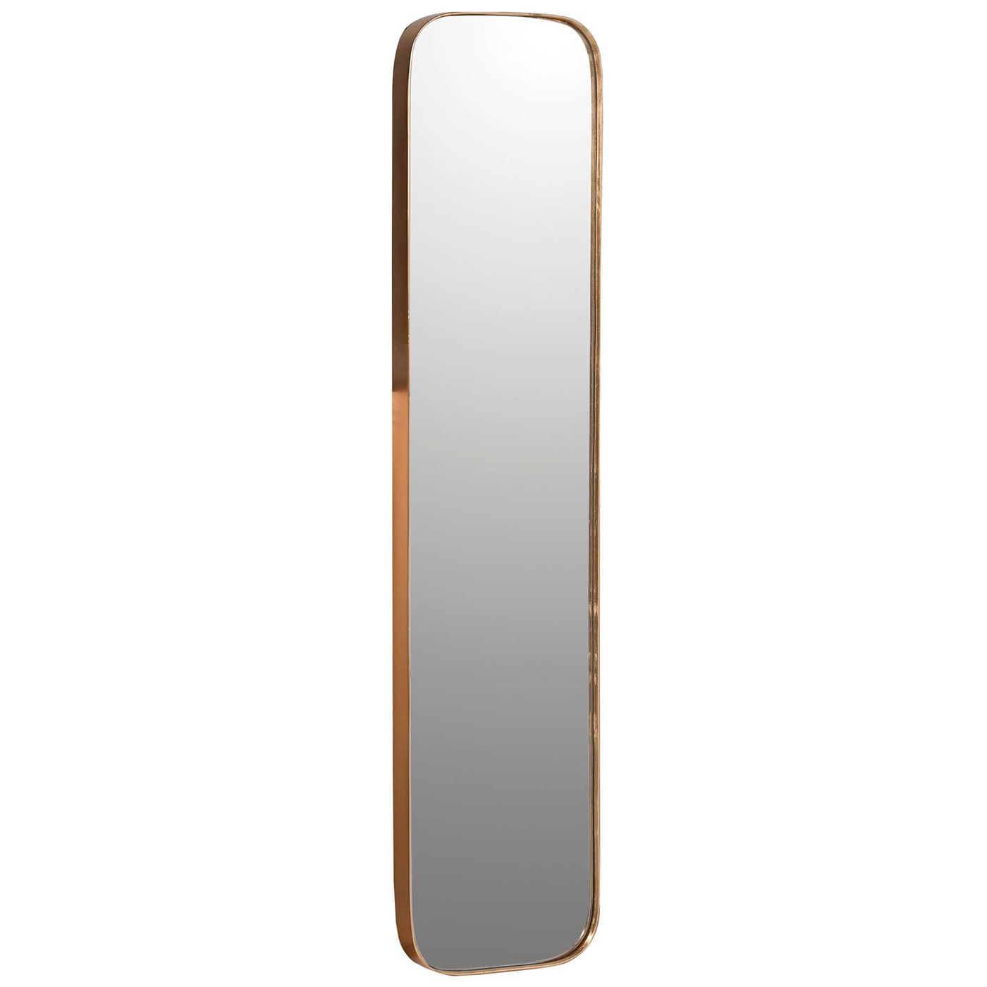 Tall Gold Rim Mirror