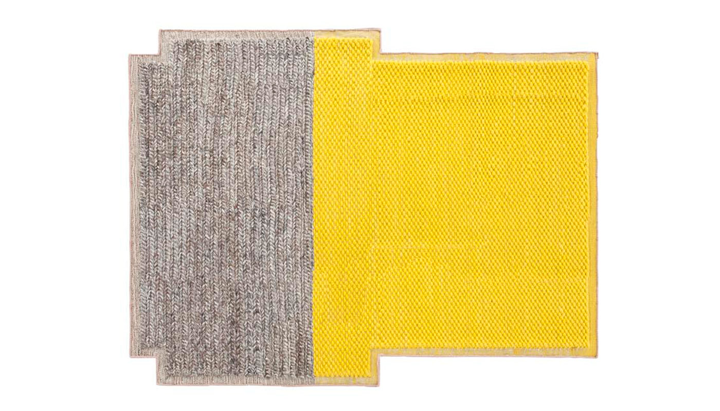 Gandia Blasco Mangas Plait Rug 220 x 310cm Yellow