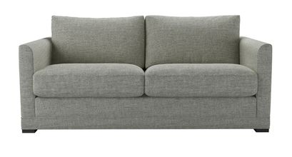 Aissa 2.5 Seat Sofa Bed in Grey Marl Highland Tweed
